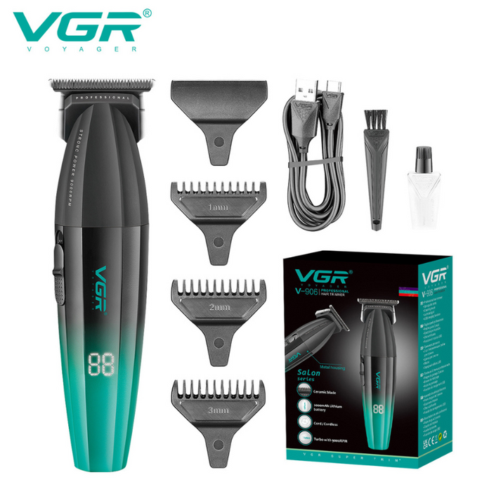 ماشین اصلاح موی سر و صورت شارژی وی جی آر مدل V-906