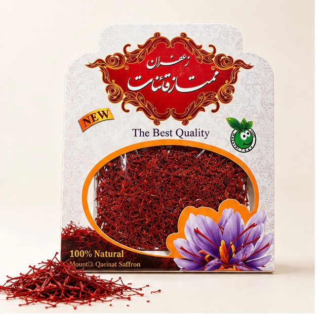 زعفران شکسته سرگل قائنات- ۱ مثقالی و ۰/۵ مثقالی