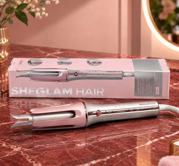 فرکننده مو شیگلم SHEGLAM HAIR اصل مدل Cupid’s Charm | فرهایی زیبا، آسان و جذاب