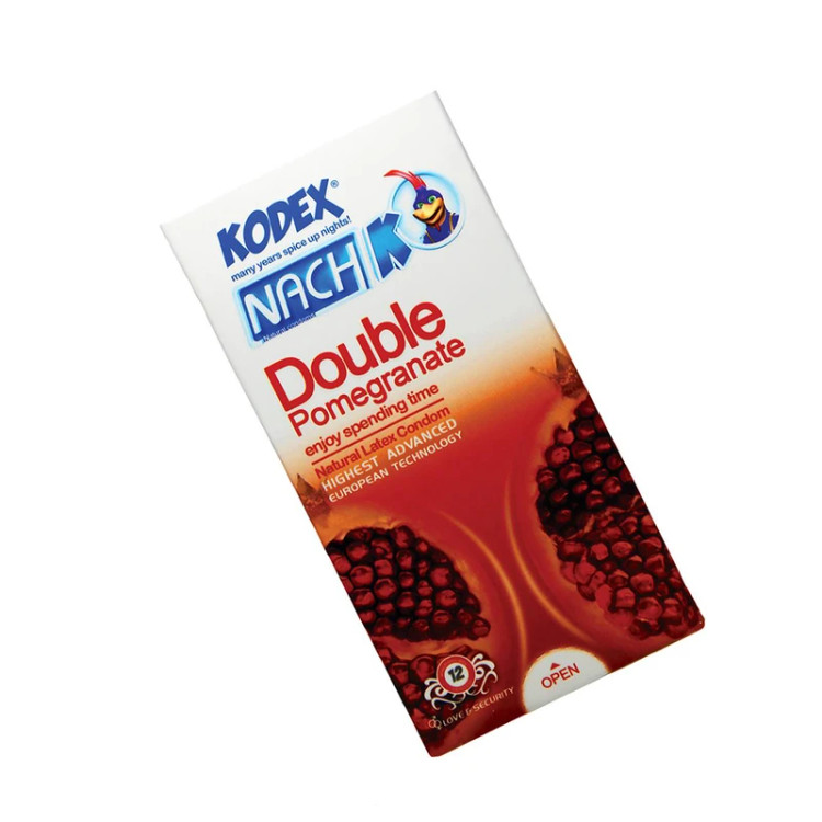کاندوم ناچ کدکس مدل Double Pomegranate | بسته 12 عددی